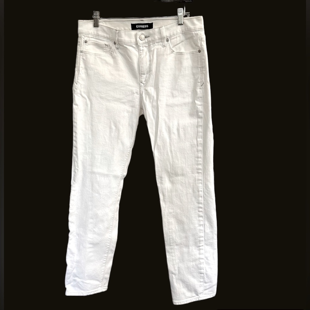 Express White Denim Jeans ✨